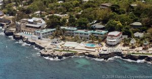 Samsara Cliff Hotel in Jamaica Aerial Photo