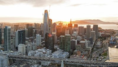 San Francisco Financial District Skyline