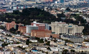 San Francisco General Hospital Aerial Photo