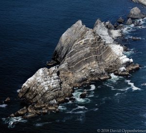 San Pedro Rock at Point San Pedro Aerial