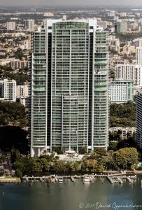 Santa Maria Brickell condos tower Miami aerial 9806 scaled