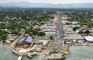 Savanna-la-Mar, Jamaica Aerial Photo