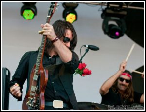 Scott Tournet & Matt Burr with Grace Potter and The Nocturnals at the 2010 All Good Festival