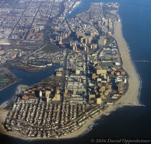 Seagate and Brighton Beach in Brooklyn Aerial Photo