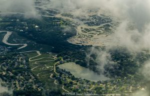 Secessionville Acres and Seaside on James Island Aerial View