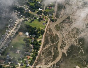 Secessionville Acres on James Island Aerial View