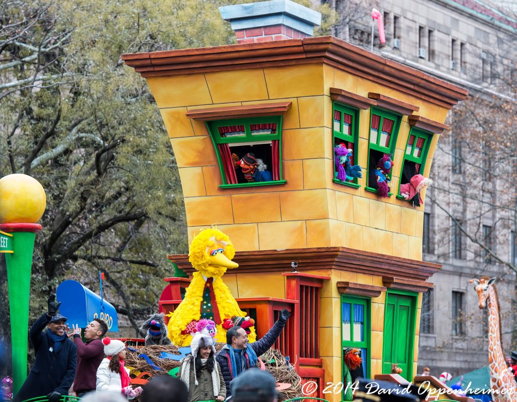 Sesame Street Float at Macy’s Thanksgiving Day Parade