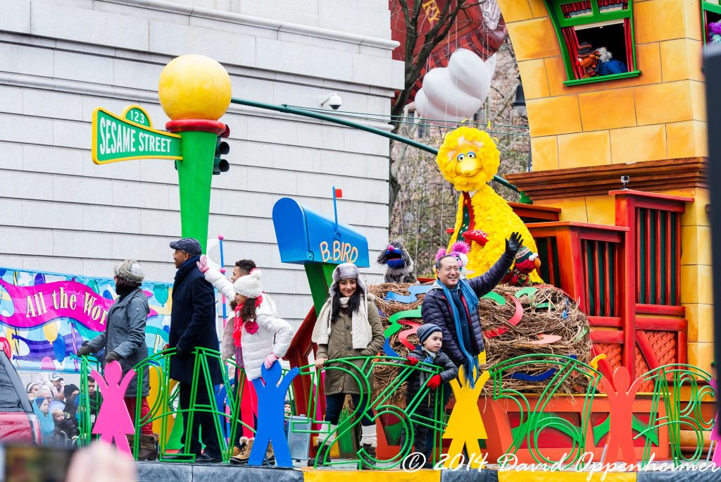 Sesame Street Float at Macy’s Thanksgiving Day Parade