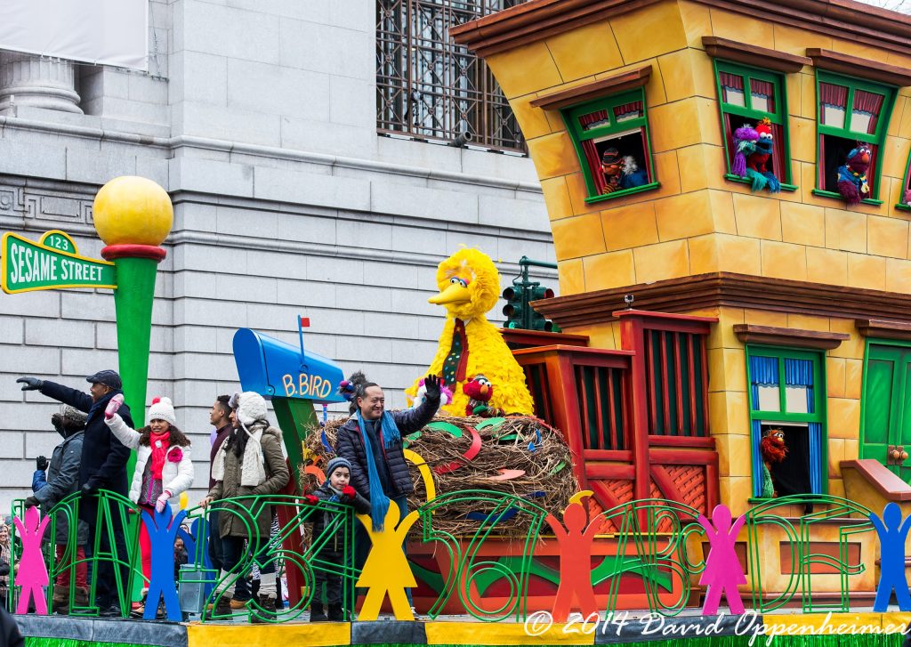 Sesame Street Float at Macy’s Thanksgiving Day Parade