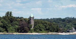 Shell Island Tower in Greenwich, Connecticut