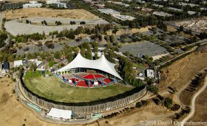 Shoreline Amphitheatre Aerial