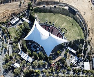 Shoreline Amphitheatre Aerial