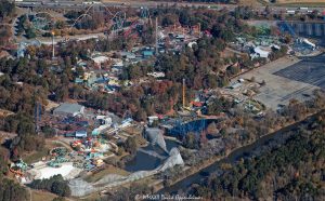 Six Flags Over Georgia Aerial View