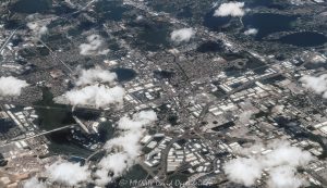 South Orlando and Sky Lake, Florida Aerial View