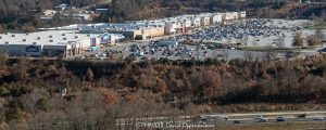 Southridge Shopping Center in Arden, North Carolina Aerial View