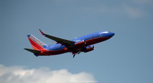 Southwest Airlines Boeing 737 at Takeoff