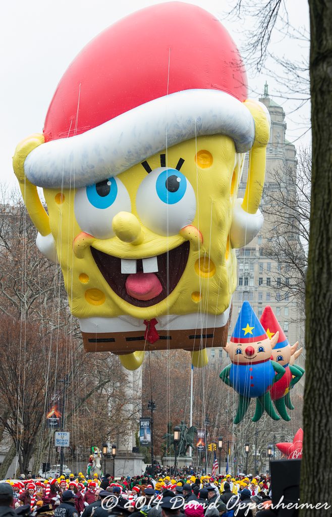 SpongeBob SquarePants Balloon at Macy’s Thanksgiving Day Parade