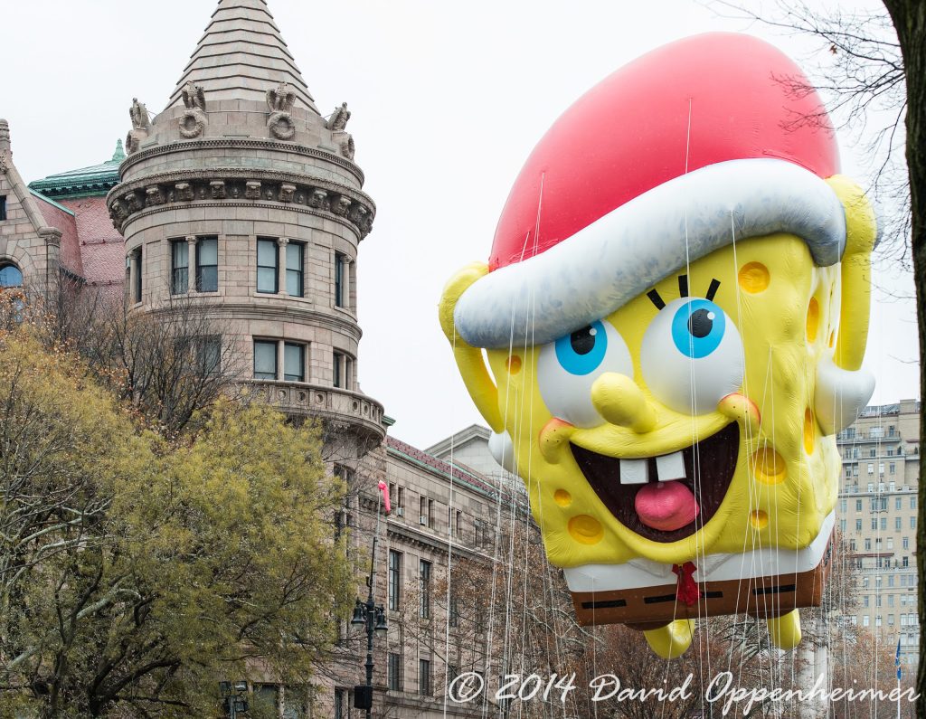 SpongeBob SquarePants Balloon at Macy’s Thanksgiving Day Parade