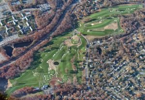 St. Georges Golf and Country Club Golf Course in Setauket, New York Aerial View