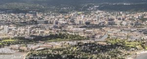 Downtown Stamford, Connecticut Skyline Aerial