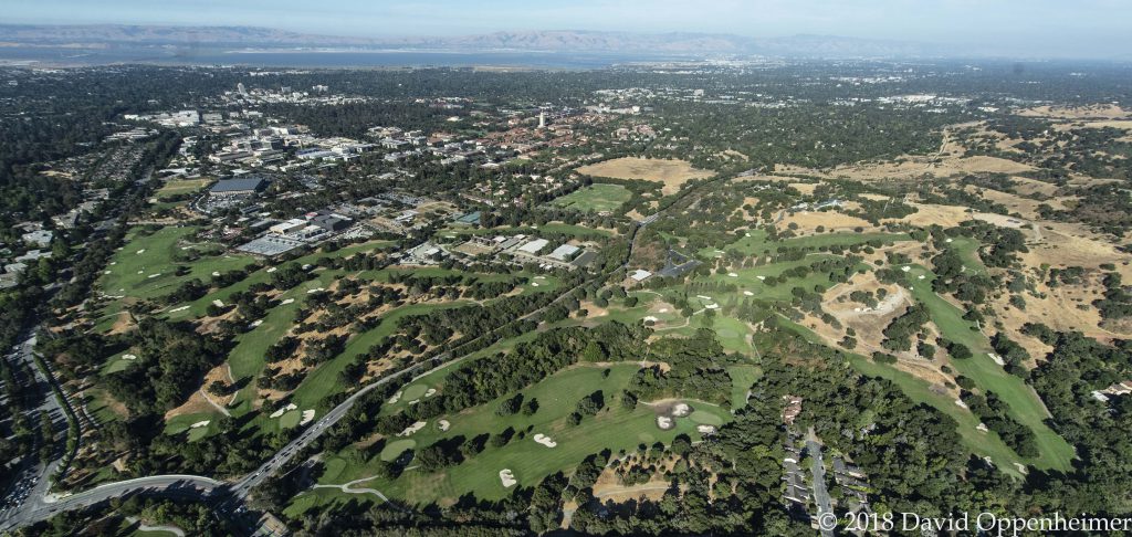 Stanford Golf Course Aerial