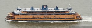 Staten Island Ferry Aerial Photo