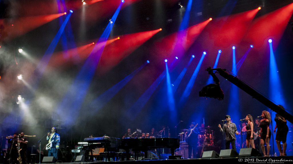Stevie Wonder and Band