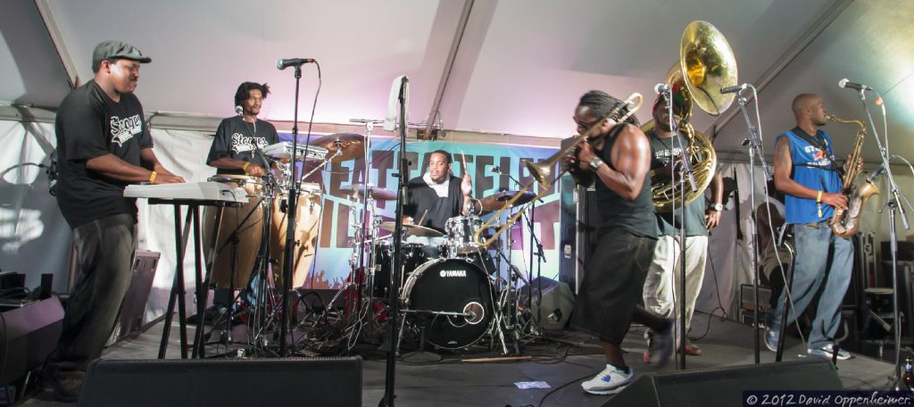 Stooges Brass Band at Bonnaroo