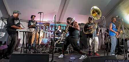 Stooges Brass Band at Bonnaroo Music Festival 2012