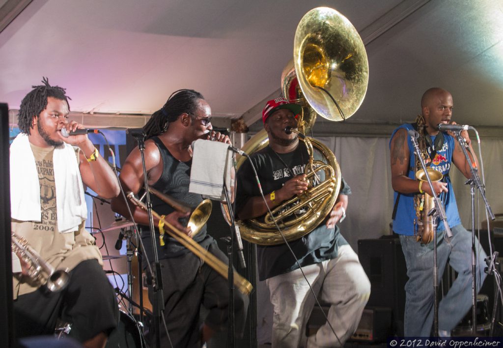 Stooges Brass Band at Bonnaroo