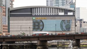 TD Garden Building in Boston