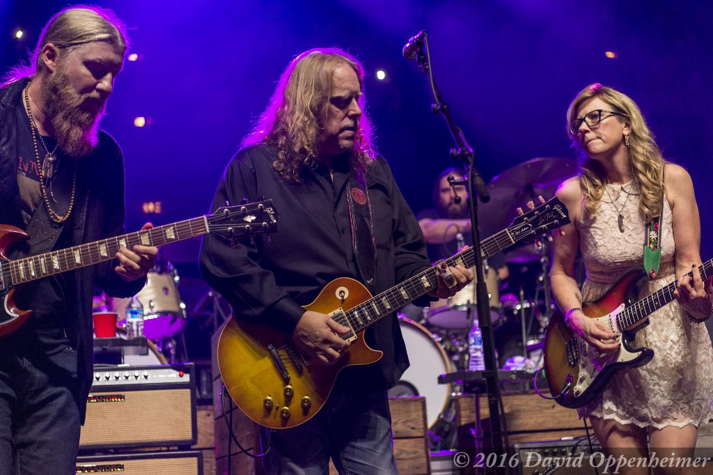 Derek Trucks, Warren Haynes, and Susan Tedeschi