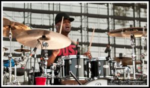 Terrence Higgins with the Warren Haynes Band at Bonnaroo