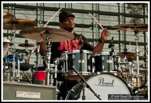 Terrence Higgins with the Warren Haynes Band at Bonnaroo