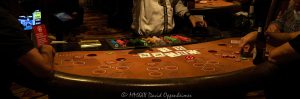 Texas Hold ‘Em Table Gambling at Caesars Palace Las Vegas Hotel and Casino