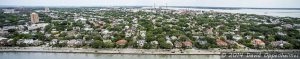 The Battery in Charletson, South Carolina Aerial Photo