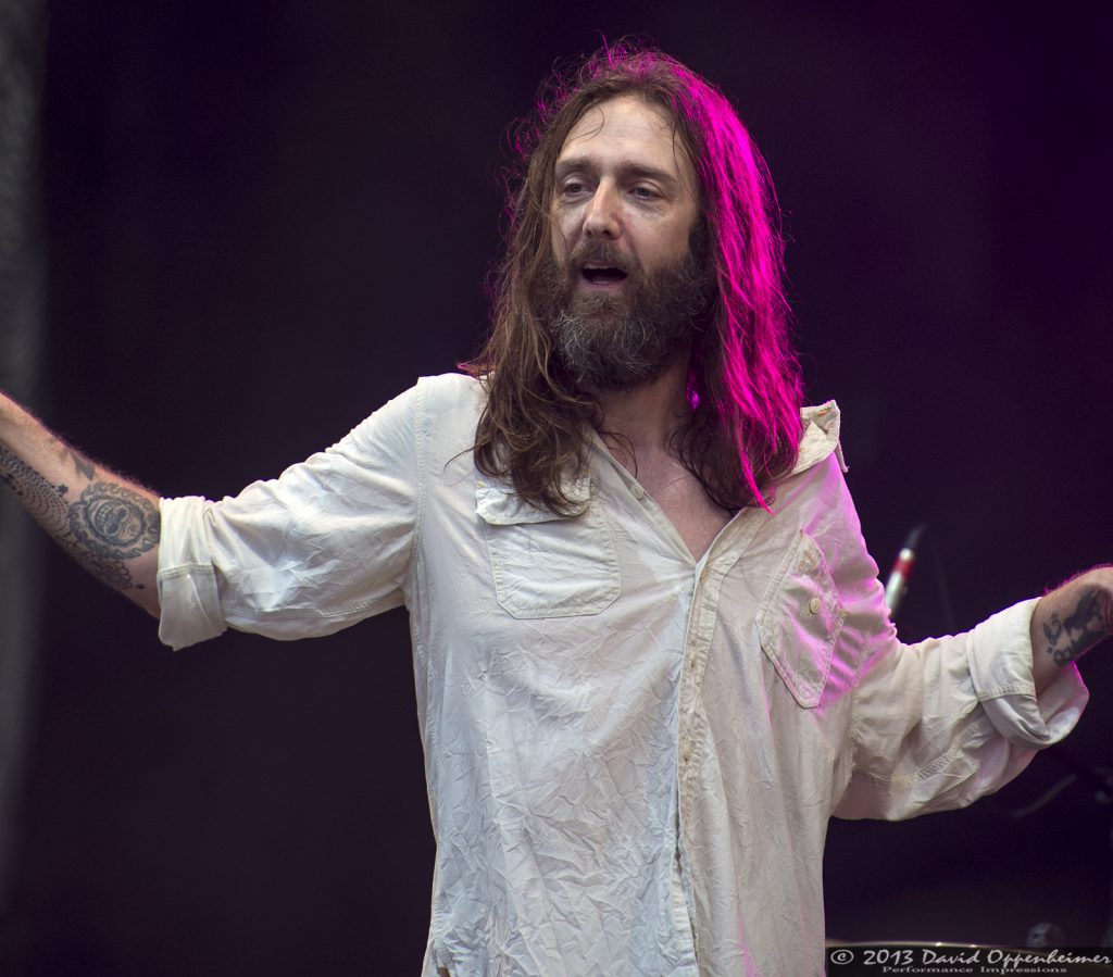 Chris Robinson with The Black Crowes