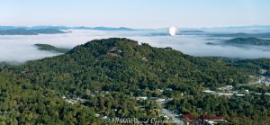 The Boulders community Hendersonville NC aerial view 6672