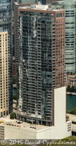 The Chandler Condominiums Building Chicago Aerial