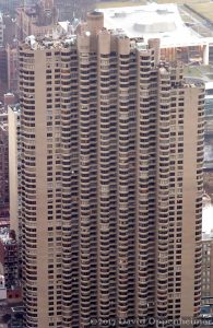 The Corinthian Apartment Building in NYC Aerial Photo