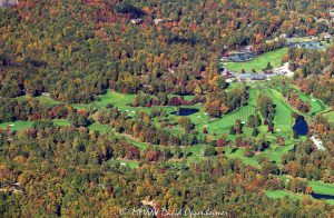 The Country Club of Sapphire Valley golf course aerial view 8422