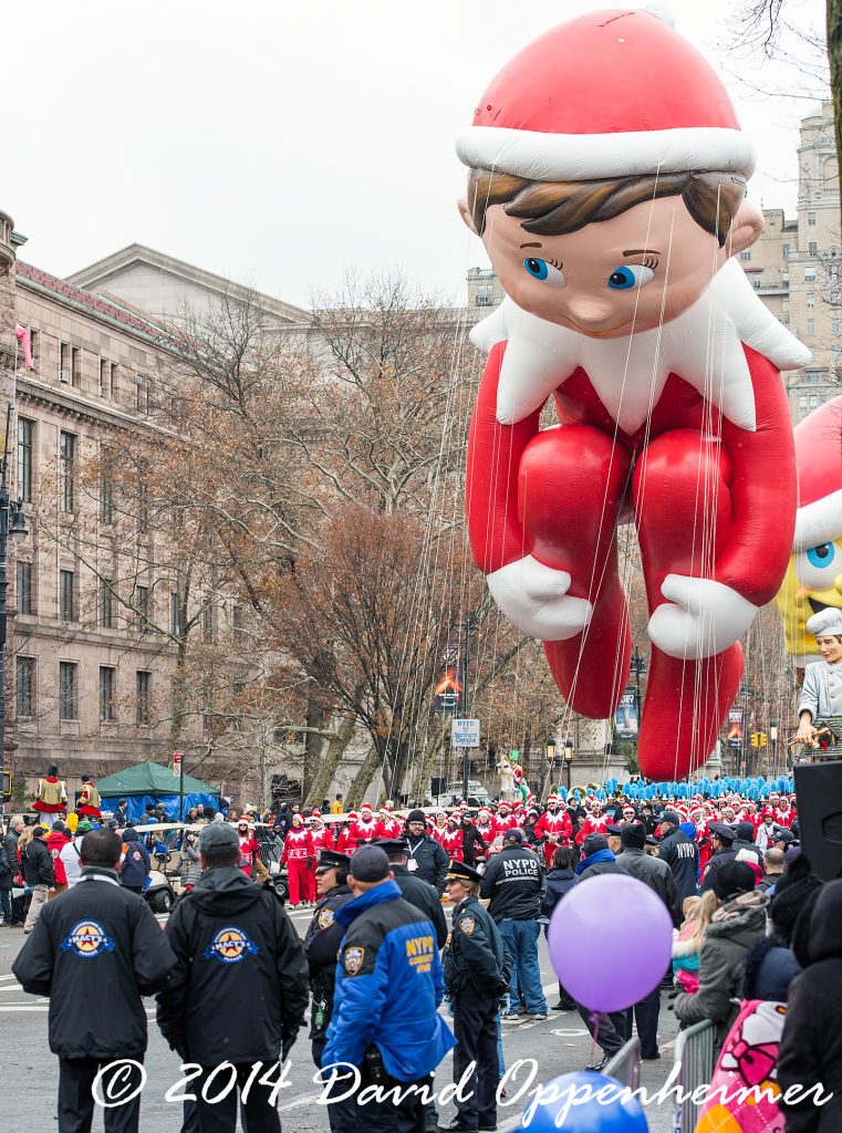 The Elf on the Shelf Balloon at Macy’s Thanksgiving Day Parade