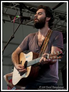Jonathan Russell with The Head and the Heart at Bonnaroo