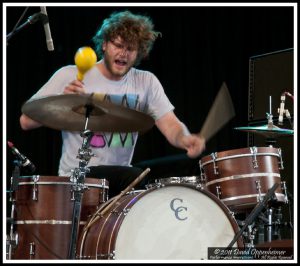 Tyler Williams with The Head and the Heart at Bonnaroo