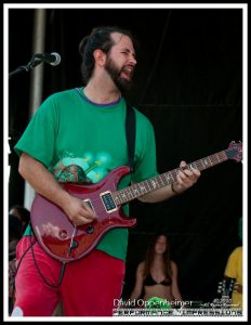 Mike Garulli with The Heavy Pets at 2010 All Good Festival