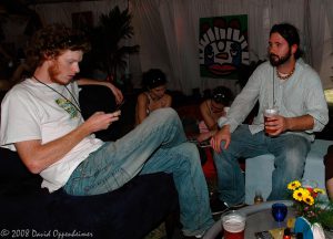 Jeff Lloyd and Mike Garulli Backstage with The Heavy Pets