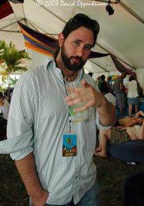 Mike Garulli Backstage with The Heavy Pets