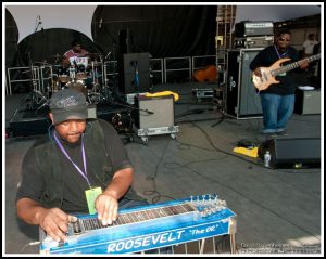 Roosevelt Collier on Pedal Steel Guitar with The Lee Boys at the 2010 All Good Festival