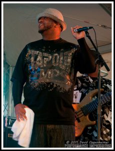 Derrick Lee with The Lee Boys at Asheville Earth Day 2011