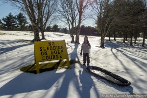 The Omni Grove Park Inn Sledding